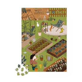 Puzzle 1000p jardin secret