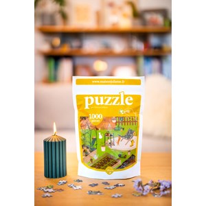 Puzzle 1000p jardin secret