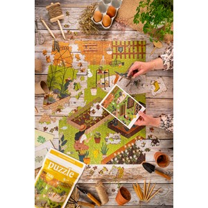 Puzzle 1000p jardin secret