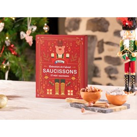 Calendrier de l'avent 32 mini-saucissons artisanaux 