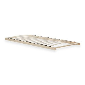Lit confort 90x200 cm blanc avec sommier