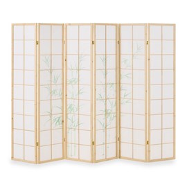 Paravent bambou 6 panneaux