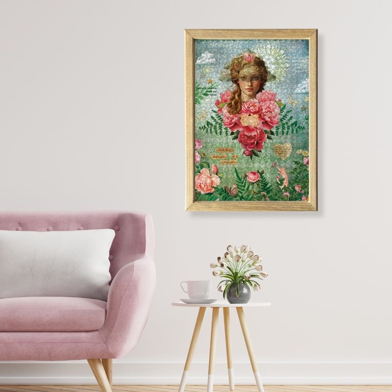 Puzzle 1000 pièces - les muses (amathéa)