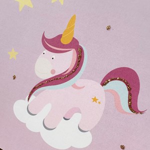 Pochette 5 invitations licorne