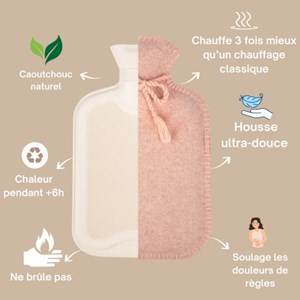 Bouillotte ourson noël