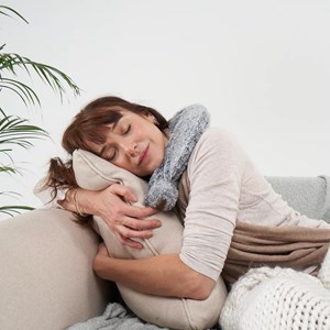 Bouillotte tour de cou chauffant