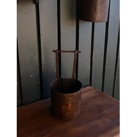 Anciens seaux à moulin portugais chinés