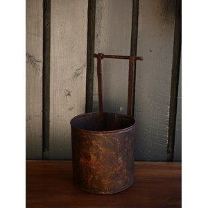 Anciens seaux à moulin portugais chinés