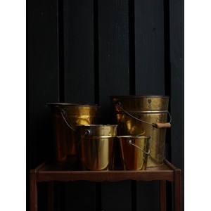 Anciens seaux à miel chinés - taille S