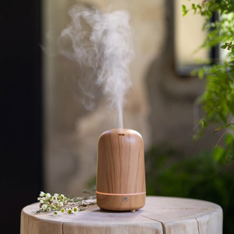 Diffuseur d’huiles essentielle light house bois