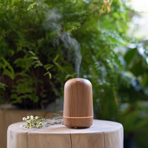 Diffuseur d’huiles essentielle light house bois