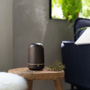 Diffuseur d’huiles essentielle light house bois foncé