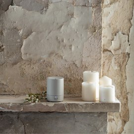 Diffuseur par ventilation ion gris