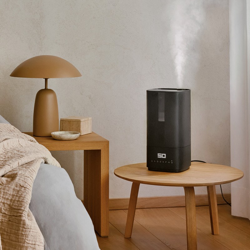 Humidificateur à ultrasons avec uv - olivier noir