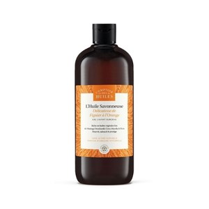 Huile de douche figuier à l'orange  bio