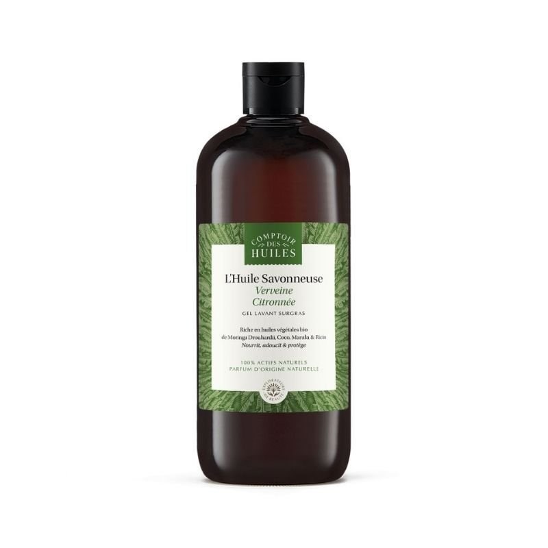 Huile de douche verveine citronnée bio