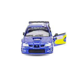 Voiture miniature subaru bleue