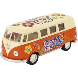 Voiture miniature vw combi orange