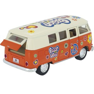 Voiture miniature vw combi orange