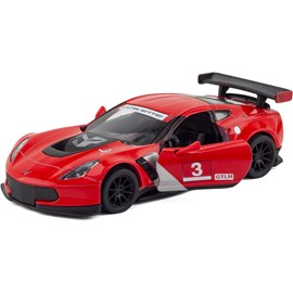 Voiture miniature corvette c7 r rouge