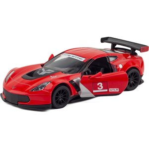 Voiture miniature corvette c7 r rouge
