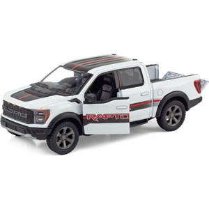Voiture miniature ford f-150 raptor blan