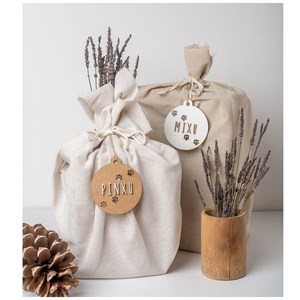 Boule de noël chien personnalisable boi