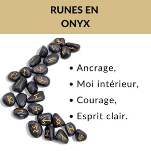 Runes en onyx