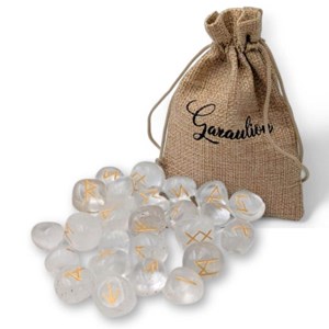 Runes en cristal de roche