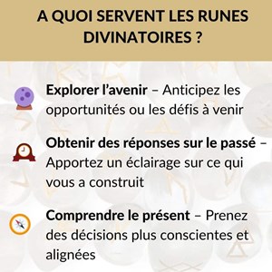 Runes en cristal de roche