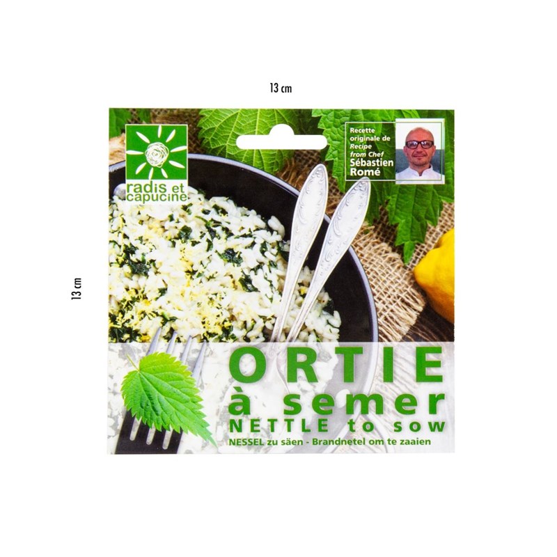 Sachet graines fleurs comestibles - orti