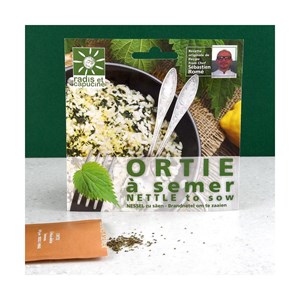 Sachet graines fleurs comestibles - orti