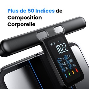 Renpho - balance connectée renpho morphoscan msc01 - bluetooth - noire