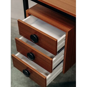 Yvan, le bureau en métal et bois n°162