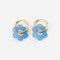 Charms baby fleurette Bleu - Bleu