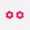 Charms baby fleurette Fuchsia