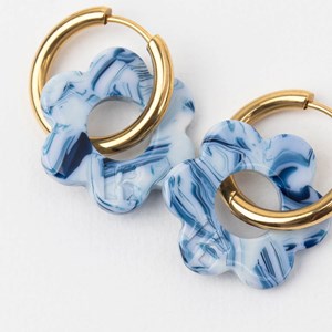 Baby fleurette - acier inoxydable doré Athènes