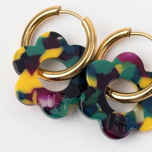 Baby fleurette - acier inoxydable doré Camo