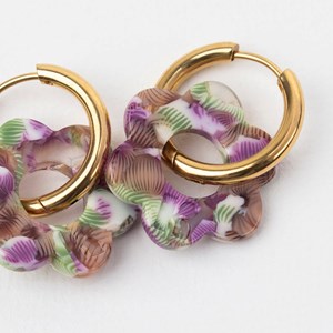 Baby fleurette - acier inoxydable argenté