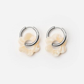 Baby fleurette - acier inoxydable argenté