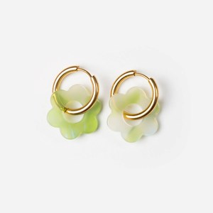 Baby fleurette - acier inoxydable doré Pomme