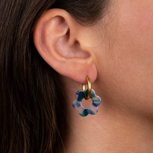 Baby fleurette - acier inoxydable doré Verde