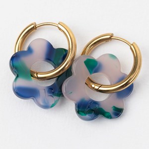 Baby fleurette - acier inoxydable doré Verde