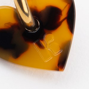 Lova lova - acier inoxydable doré Écaille