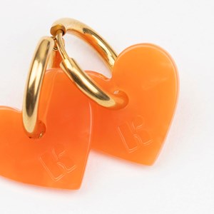 Lova lova - acier inoxydable doré Orange