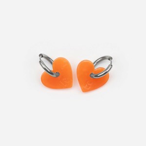 Lova lova - acier inoxydable argenté Orange