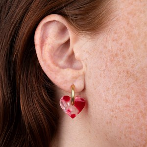 Lova lova - acier inoxydable argenté Rouge