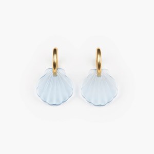 Baby mermaid - acier inoxydable doré Bleu