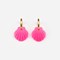 Baby mermaid - acier inoxydable doré Fuchsia