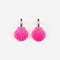 Baby mermaid - acier inoxydable argenté Fushia - Fuchsia